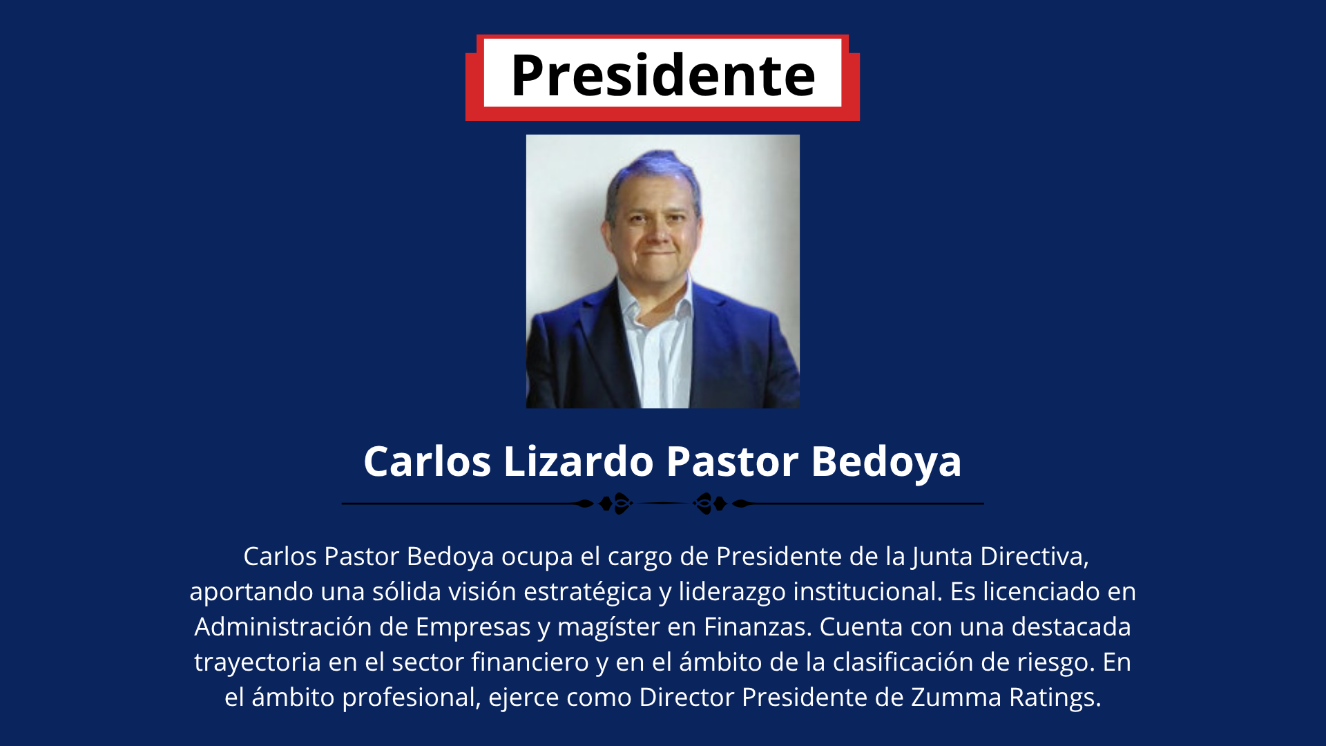 Presidente Carlos Pastor Bedoya (3)